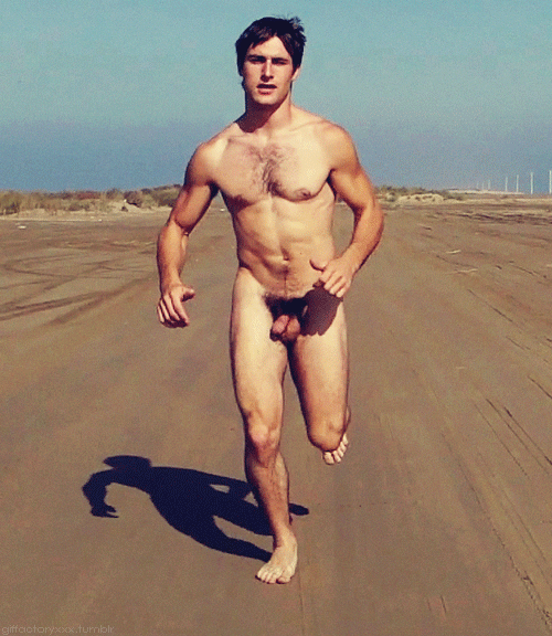 JOCK JOGGING NUDE GIF.