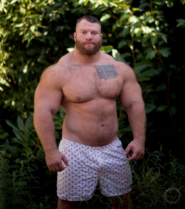 Powerful Muscle Man