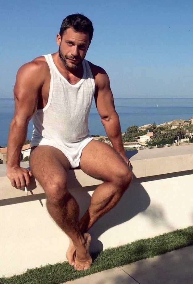Sitting on a wall