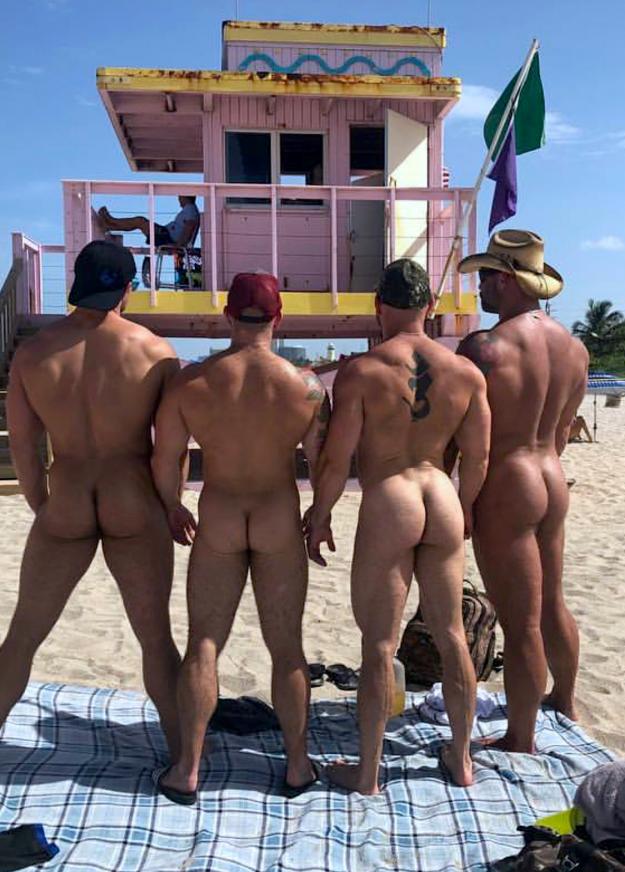 Nuding at Haulover Beach