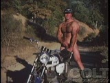 leather muscle bear jacks off - Paul Garrior (aka Ledermeister) - vintage clip