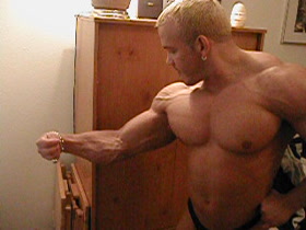 Louis Velez AKA Jason Lord Posing In Tiny Underwear