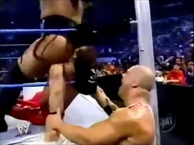 Rikishi stinkface Chris Benoit