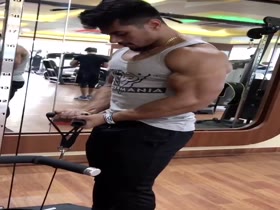 Cute Indian bodybuilder