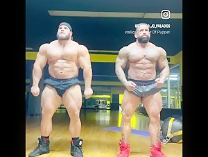 Massive IFBB Pros Joe Palacios and Paul Hindson