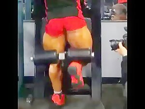 muscle bloated with meat