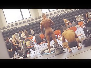 Pre-Show Bodybuilding Backstage
