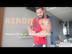 AIRONMUSCLE.COM Massive Pump Up, Measure, and Flex PREVIEW