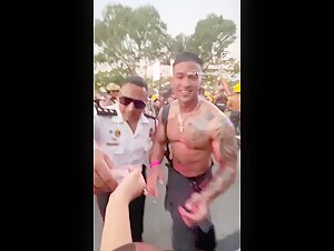 Firefighter gets Groped