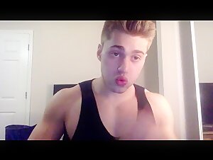 Hot muscle guy solo