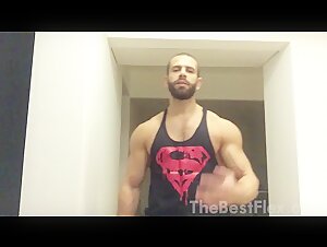 TBF Hairy Superman Flexing with Neo PREVIEW