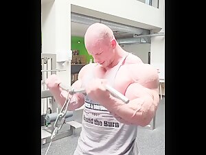 his every rep makes you harder until you nutt