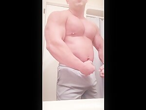 TBF Powerful Muscle Man Jerks Off with Dimitri Kozlovic PREVIEW