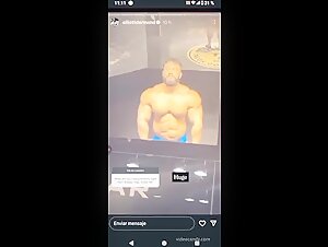 Elliott Dermond Playful Pec Bounce and Posing