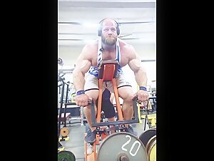 Jacked Musclegod’s Massive Arms