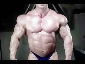 Mattia Sexy Hot Posing in Blue