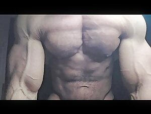 Big sexy muscle god