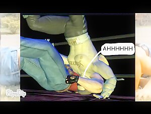 Vídeo 2 - WRESTLERS WERE SUFFOCATED WITH ARMPITS