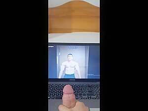 Jerking off to Mitch Milbrand